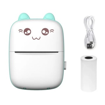 Przenośna Mini Bluetooth drukarka etykiet literówk