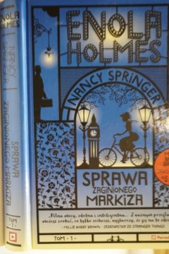 SPRAWA ZAGINIONEGO MARKIZA ENOLA HOLMES NANCY SPRINGER