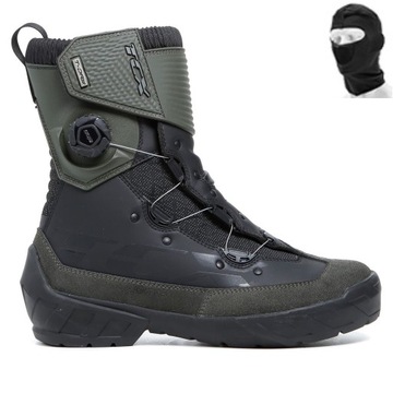 Buty motocyklowe TCX INFINITY 3 MID WP czarno-zielone 44