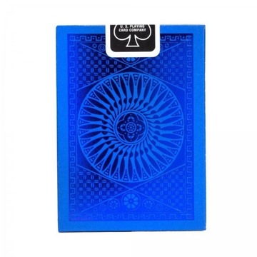 Синие карты Bicycle Tally Ho Metalluxe