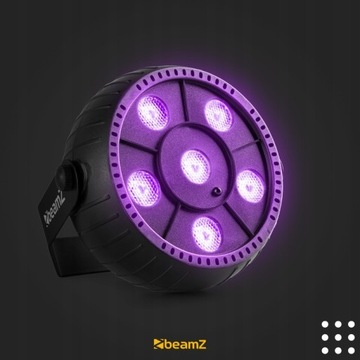 Набор из четырех ультрафиолетовых прожекторов на батарейках/клубная сцена на Хэллоуин