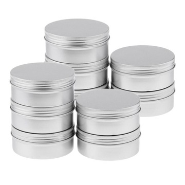 10 . 250ml aluminiowych puszek, okrągłych