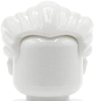 LEGO włosy figurki - męskie, białe, krótkie 64798
