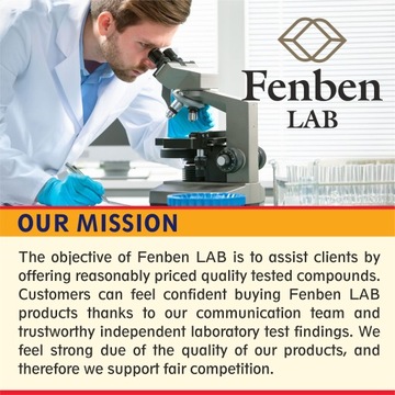 Фенбендазол 222 мг> 99% чистый, лабораторный испытан, 30 капсул от Fenben Lab