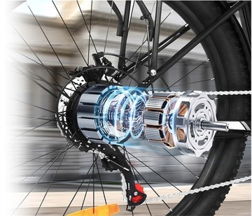 Электрический снегоход ONESPORT 350 Вт, 15 Ач, 100 км, 26 дюймов, толстые шины MTB