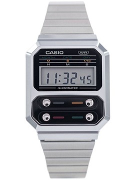 ZEGAREK CASIO A100WE 1A VINTAGE YOUTH RETRO