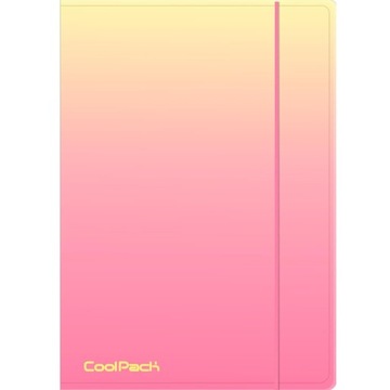 Teczka A4 z gumką Coolpack Ombre Gradient Peach