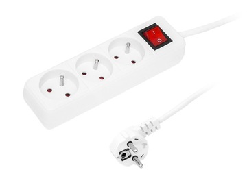 Przedłużacz elektryczny PR-370WSP 1,5m 3Gu 3x1,5mm