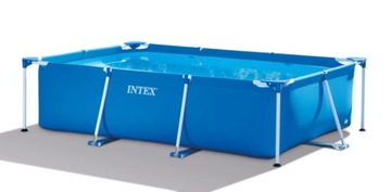 BASEN STELAŻOWY INTEX OGRODOWY PROSTOKĄTNY RODZINNY 300 x 200 x 75cm