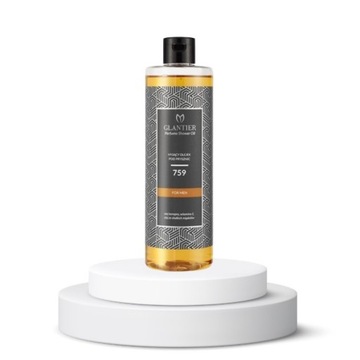 Glantier 759 - Olejek Do Mycia Ciała Pod Prysznic męski - 400ml