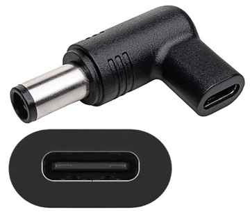 ADAPTER PRZEJŚCIÓWKA WTYK Z 7.4x5.0MM + PIN DO DELL NA KABEL USB-C PD