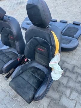 KIA PRO CEED II GT SEDADLA POHOVKA VNITŘEK KŮŽE ALCANTARA KOMPLET