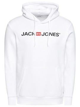 Jack&Jones Bluza Corp Old Logo 12137054 Biały Regular Fit