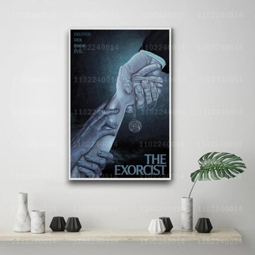 Plakat na płótnie Egzorcysta film dekoracyjne plak