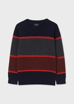 MAYORAL Sweter w paski dla chłopca