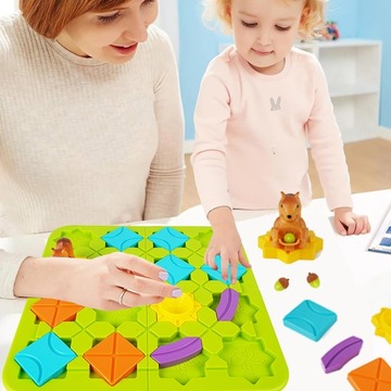 УМНЫЕ ИГРЫ БЕЛКИ ЛОГИЧЕСКИЕ ИГРУШКИ ДЛЯ НАСТОЛЬНОЙ ИГРЫ С ЛАБИРИНТИКОМ