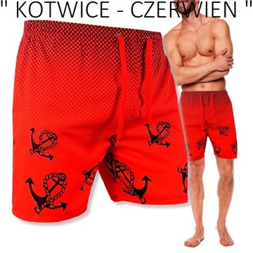 MĘSKIE SPODENKI KĄPIELOWE SZORTY DO PŁYWANIA SPODNIE KĄPIELÓWKI #L KTW