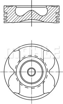 MAHLE PÍST 022 26 01