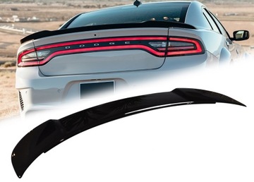Spoiler lotka na klapę Dodge Charger SRT Hellcat 15-23 czarny połysk z ABSu