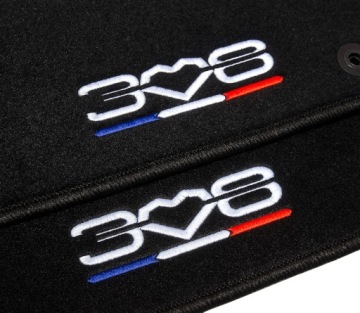 Silné velurové koberce pro Peugeot 308 I 2007-2013 Haft