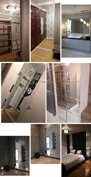 Зеркало фацетное 15х15 см Серебро