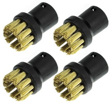 4x SZCZOTKA KOŃCÓWKA MOSIĘŻNA DO PAROWNICY KARCHER SC SC1 SC2 SC3 SC4 SC5