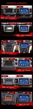 АНДРОИД 9 ДЮЙМОВ ДЛЯ VW TIGUAN TOURAN CADDY T5 T6