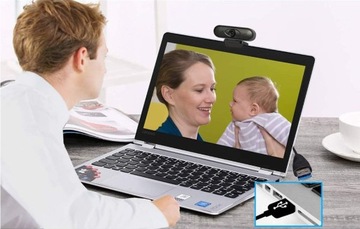 ВЕБ-КАМЕРА ДЛЯ МИКРОФОНА ДЛЯ ПОТОКОВОЙ ПЕРЕДАЧИ В СКАЙПЕ