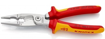 KNIPEX 13 86 200 Электромонтажные клещи 6в1
