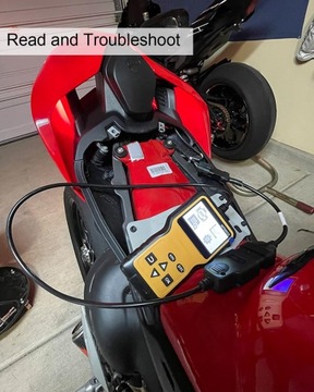Диагностический кабель OBD2 для мотоциклов Yamaha Kline Euro5