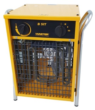 Nagrzewnica Elektryczna PTC MASTER B 5 IT Dmuchawa Grzejnik Termostat 5 kW