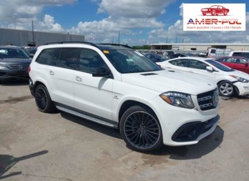 Mercedes GLS X166 2018 Mercedes-Benz GLS 2018, 5.5L, 4x4, 63 AMG, od ubezpieczalni 5.5 Benzyna