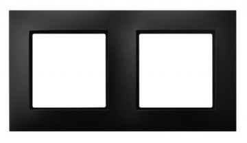 OSPEL ARIA R-2U/33 RAMKA PODWÓJNA CZARNA