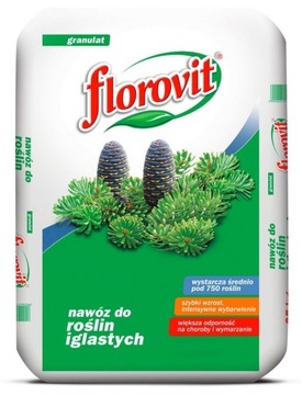 Nawóz do IGLAKÓW granulowany IGLAK WSZYSTKIE ROŚLINY IGLASTE 5kg Florovit