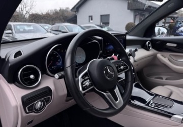 Mercedes GLC C253 Coupe Facelifting 2.0 200d 163KM 2021 Mercedes-Benz GLC MultiLED Szyber Alu18 Kamera Blis Virtual Navi Serwis Pi, zdjęcie 38