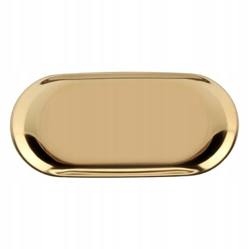 STAL NIERDZEWNA TACA DO SERWOWANIA OWALNY 18x8cm