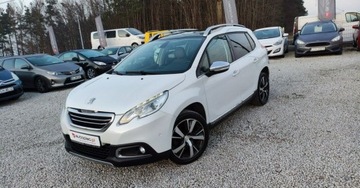 Peugeot 2008 I SUV 1.6 VTi 120KM 2013 Peugeot 2008 1.6i 120 kM Led Klima Panorama Navi Skory Jak Nowy Serwis Gwa, zdjęcie 9