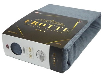 Prześcieradło FROTTE z gumką 140x200 PREMIUM GRUBE