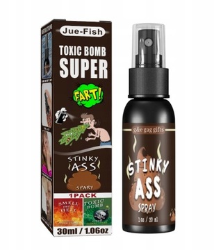 FART SPRAY FART BOMB STEK BOMB 3ШТ. И