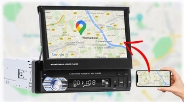 АВТОМОБИЛЬНЫЙ РАДИО 1 DIN ANDROID GPS USB WIFI СЕНСОРНЫЙ