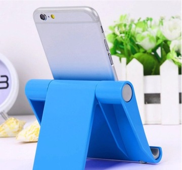 ПОДСТАВКА ДЛЯ ТЕЛЕФОНА, ПЛАНШЕТА, ДЕРЖАТЕЛЬ ПОДСТАВКИ, СИНЯЯ