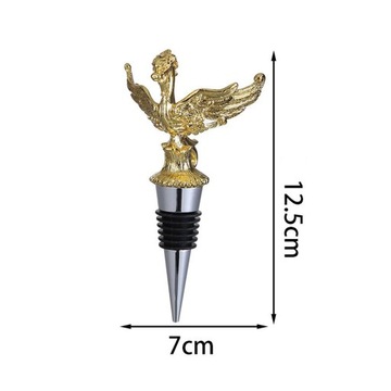 Бутылка для вина Animal с завинчивающейся крышкой, многоразовая пробка, герметичная крышка Dragon, золото