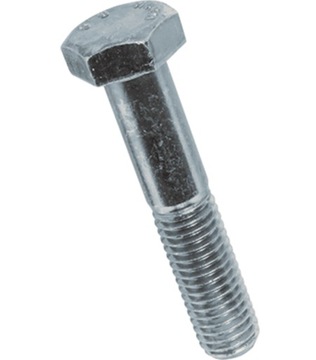 Śruba M 12x200 DIN 931 kl 8.8 1kg ocynk