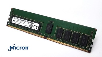 Serwerowa Micron 16GB DDR4, 2400Mhz, 1Rx4, MTA18ASF2G72PZ-2G3B1QK