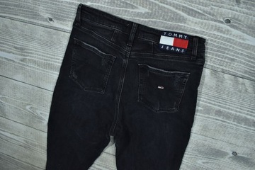 TOMMY HILFIGER High Rise Tapered Mom Jeans Damskie Jeansy W30 L30