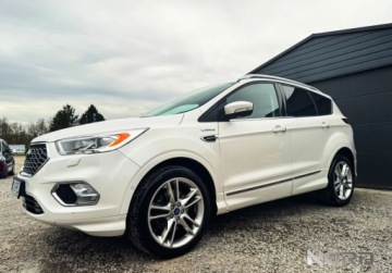Ford Kuga II SUV 2.0 TDCi 150KM 2016 Ford Kuga Bezwypadkowy, 4x4, FV23, Vignale, KredytowanieLeasing, gwarancja, zdjęcie 4