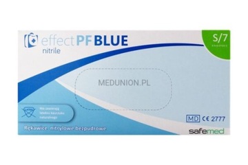 Rękawice nitrylowe safeHAND blue
