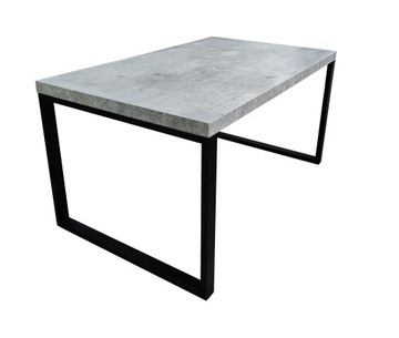 Ława stolik kawowy 100x60cm beton metalowe nogi