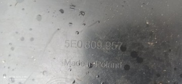 OCTAVIA III LIFT 17- КОЛЕСНАЯ АРКА ЛЕВАЯ ПЕРЕДНЯЯ 5E0809957
