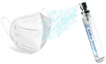 30 АНТИВИРУСНЫХ МАСОК FFP2, ЧЕРНАЯ CE